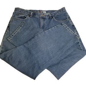 Liz Claiborne Lizwear Vintage Blue Denim Jeans Slim Fit Very Good! Size 14 P